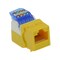 Bestlink Netware CAT5e Tool Less Keystone Jack- Yellow 101607YW - alternate 2